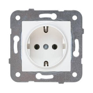 Toma de corriente 2P+T Bornas a tornillo Panasonic Blanco